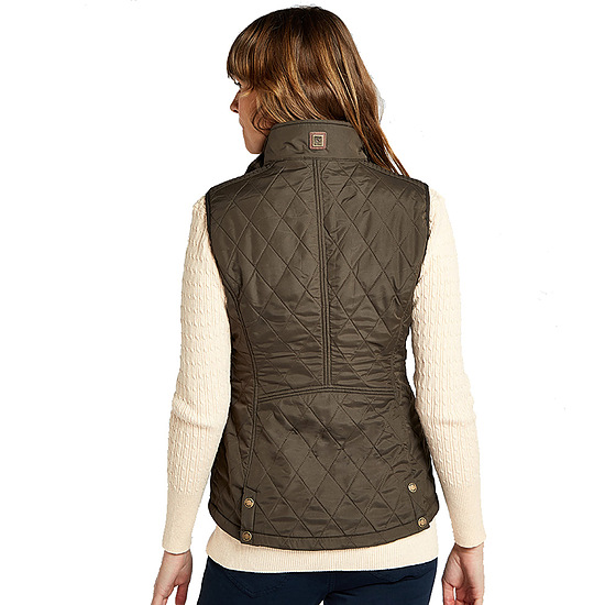 Afbeelding Dames gilet Rathdown olive 3