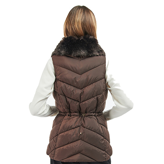 Afbeelding Dames Gilet Santa Rosa Bitter Chocolate 3