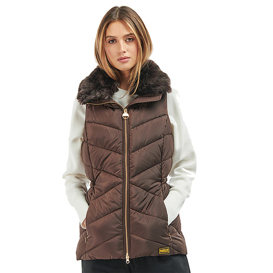 Dames Gilet Santa Rosa Bitter Chocolate