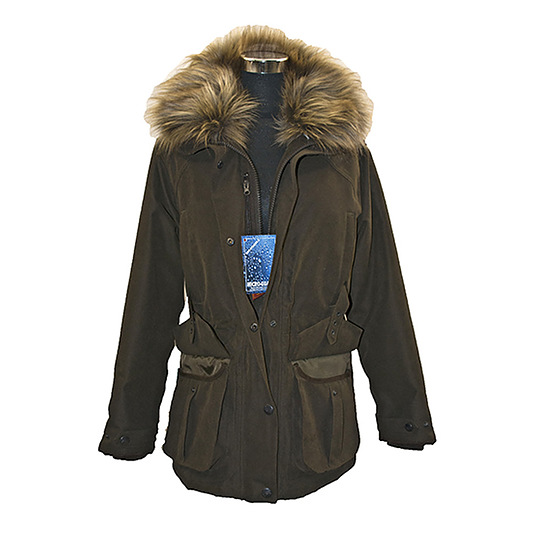 Dames Jachtjas Gamekeeper Olive