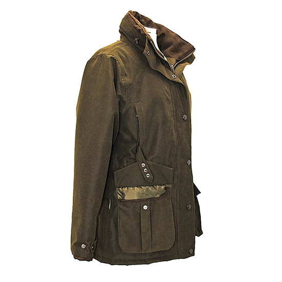 Afbeelding Dames Jachtjas Gamekeeper Olive 3