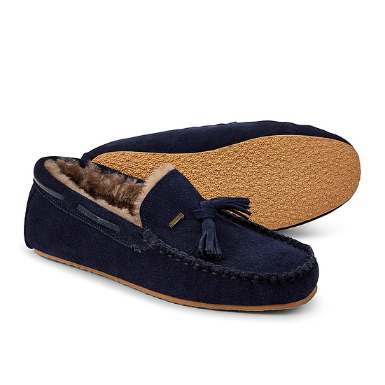 Dames pantoffel Rosslare French Navy