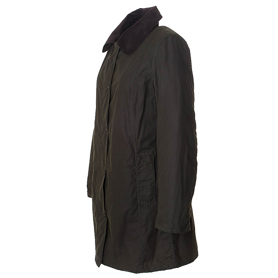 Afbeelding Dames waxjas Hamshire Coat Olive 2