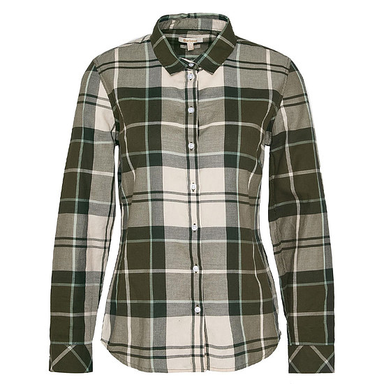 Afbeelding Damesblouse Bredon Shirt Ancient Loden 1