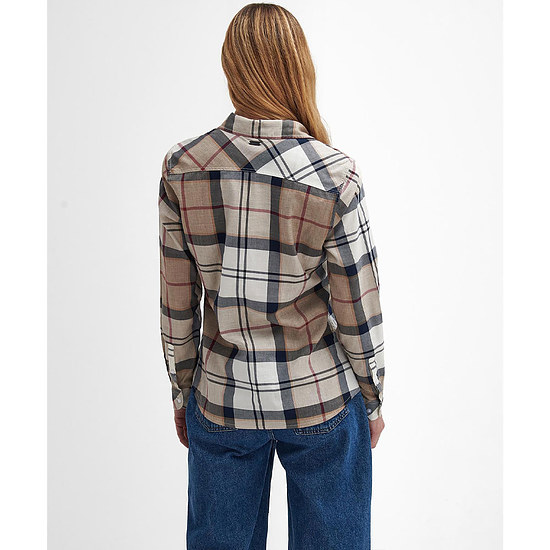 Afbeelding Damesblouse Bredon Shirt Hessian Tartan 3