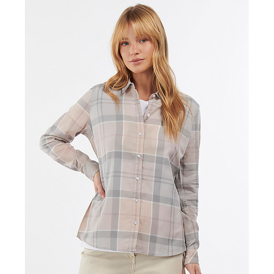 Afbeelding Damesblouse Bredon Silver Birch tartan 2