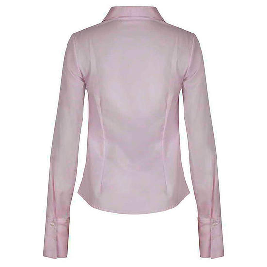 Afbeelding Damesblouse Tulip Herringbone roze 2