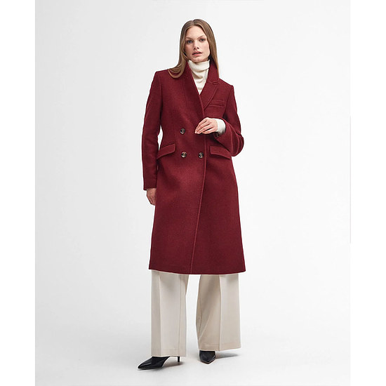 Afbeelding Damesjas Marylin Wool Burgundy/ Muted 2