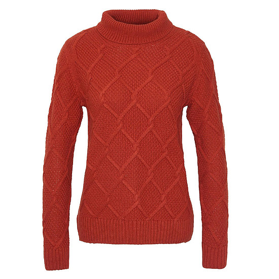 Afbeelding Damestrui Burne roll neck Spiced Pumpkin 1