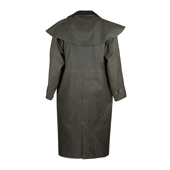 Afbeelding Deluxe wax cape olive 2