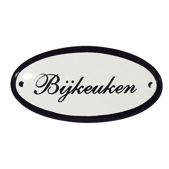 Deurbordje Bijkeuken 1