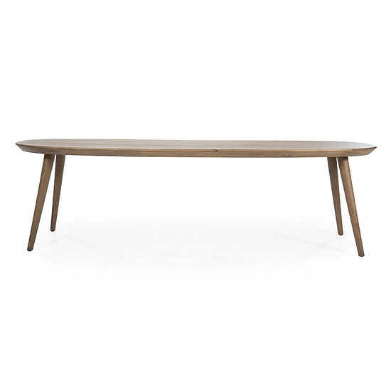 Eettafel Elijah 260x100 cm - bruin 1