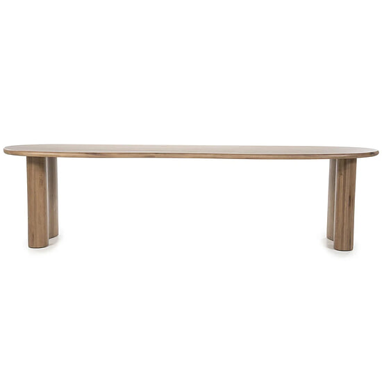 Eettafel Josh 250x110 cm - bruin 1