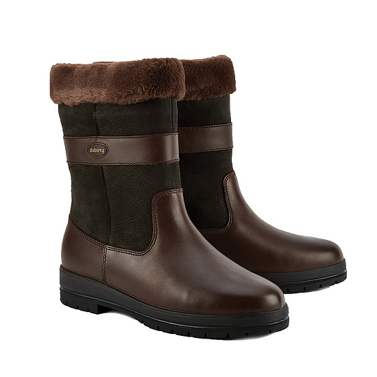 Foxrock halfhoge outdoorlaars Black/Brown