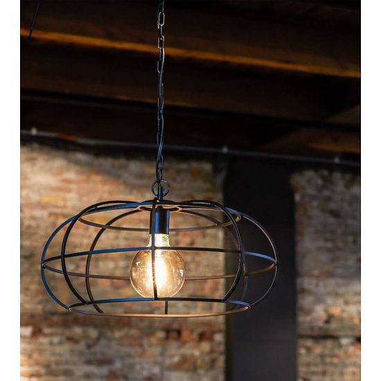 Hanglamp Imelda mat zwart