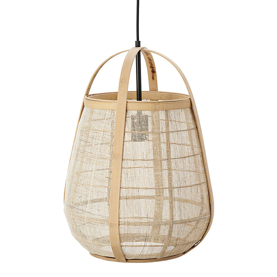 Hanglamp Jacinto naturel L 1