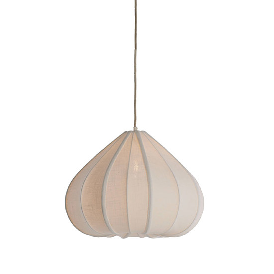 Hanglamp Zubeda creme L 1