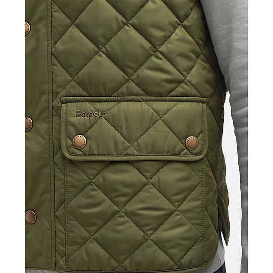 Afbeelding Heren Bodywarmer New Lowerdale Dk Moss 5