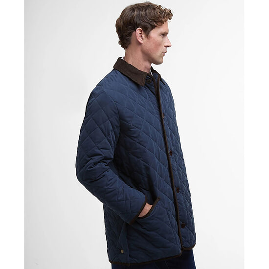 Afbeelding Heren Quilt Edale Navy 4