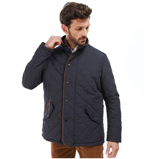 Heren Quilt Shoveler Waterproof navy