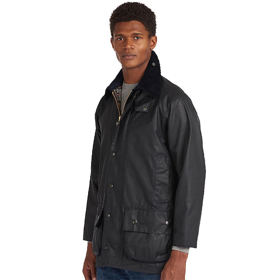 Afbeelding Waxjas Beaufort jacket Navy 2