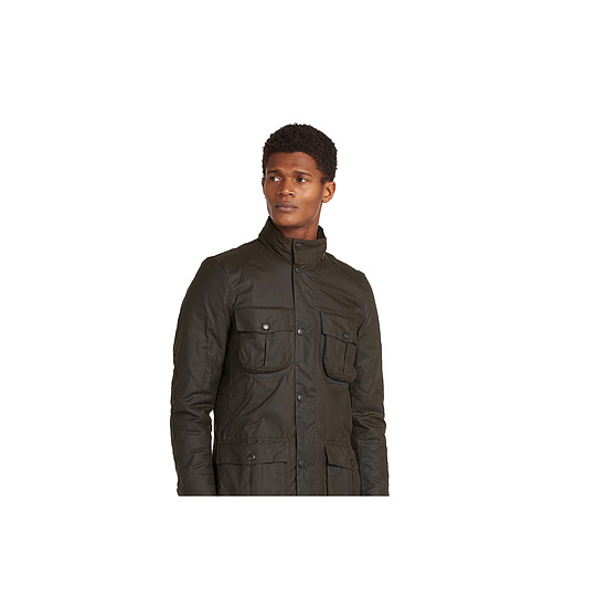 Afbeelding Heren waxjas Corbridge Olive 4