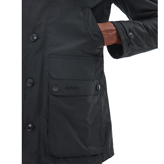 Afbeelding Heren waxjas Game Parka Black/classic 4