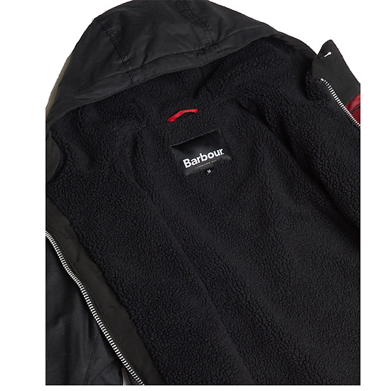 Afbeelding Heren waxjas Game Parka Black/classic 5