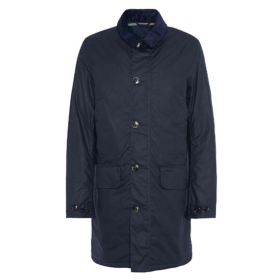 Afbeelding Heren waxjas Mac Navy 1