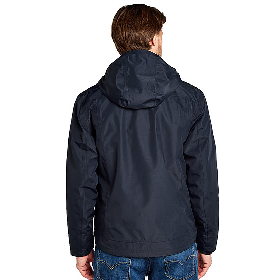 Afbeelding Heren Regenjas Barrow Navy 4