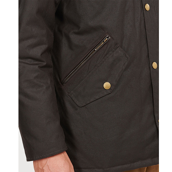 Afbeelding Herenjas Prestbury waxjacket Rustic 2