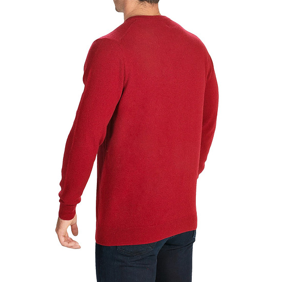 Afbeelding Herentrui Essential Lambswool Rood 2