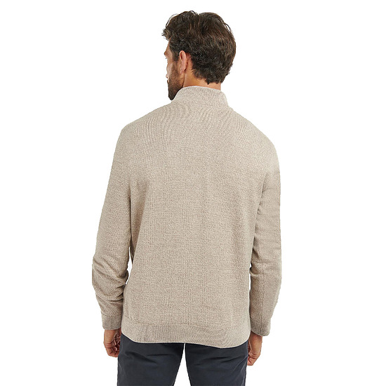 Afbeelding Herentrui Firle Half Zip Stone Marl 4