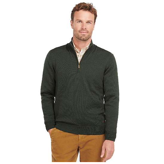 Afbeelding Herentrui Gamlin Half Zip Olive 2