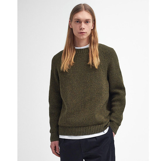 Afbeelding Herentrui Gansey Crew Neck Sage 2