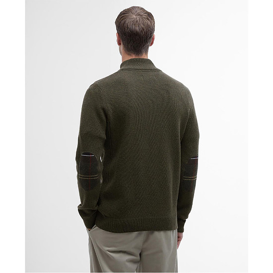 Afbeelding Herentrui Holden half zip Olive Marl 3