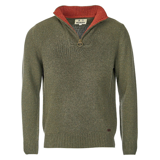 Afbeelding Herentrui Nelson half zip Seaweed 1