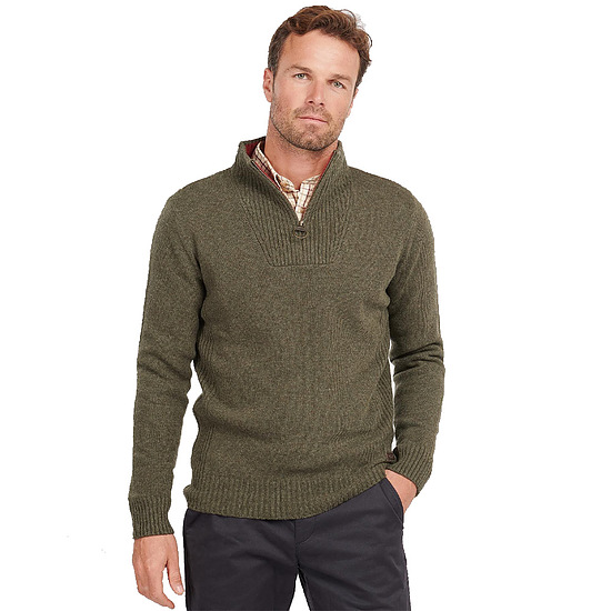 Afbeelding Herentrui Nelson half zip Seaweed 2