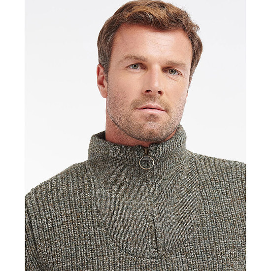 Afbeelding Herentrui New Tyne Half Zip Derby Tweed 4