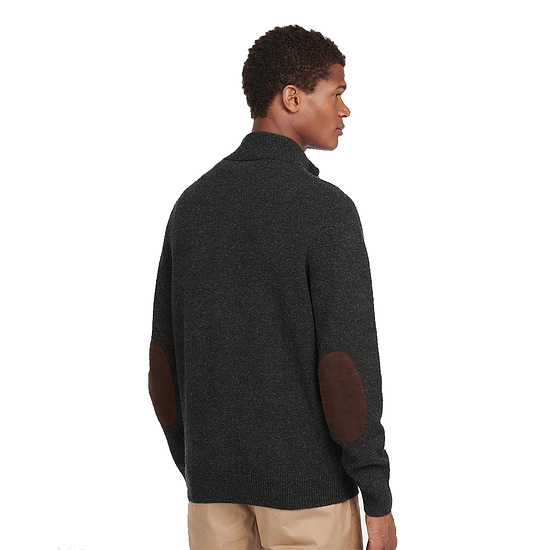 Afbeelding Herentrui Patch Half Zip charcoal 3