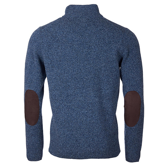 Afbeelding Herentrui Patch Half Zip Inky Blue 3