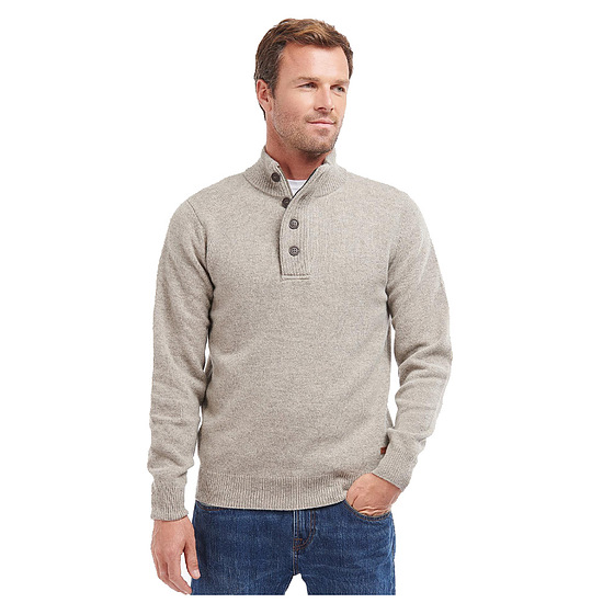 Afbeelding Herentrui Patch Half Zip Stone 2