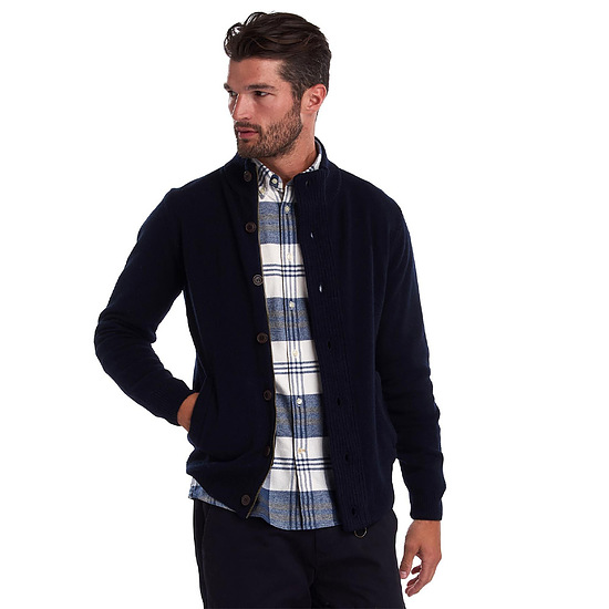 Afbeelding Herentrui Patch Zip Through navy 2