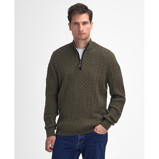 Afbeelding Herentrui Ramsden Half Zip Ivy Green 2