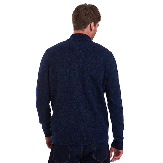 Afbeelding herentrui Tisbury half zip navy 3