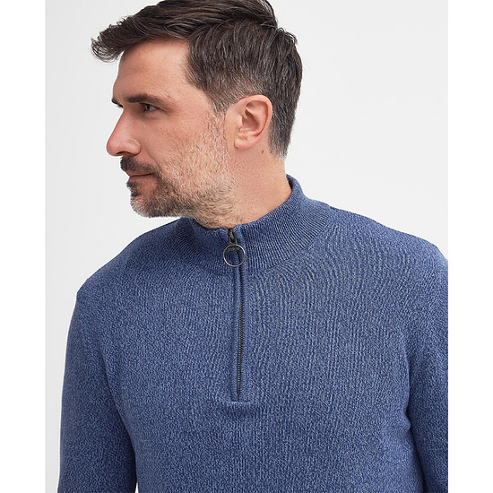 Afbeelding Herentrui Whitfield Half Zip Navy 3