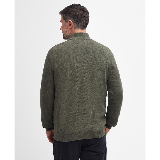 Afbeelding Herentrui Whitfield Half Zip Olive 3