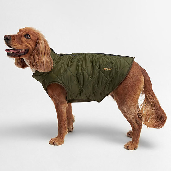 Afbeelding Honden Quilt Reversible Fleece Olive/Brown 3