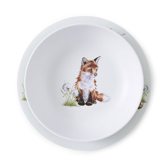 Kids Plate & Bowl Set 1