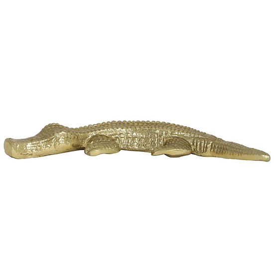ornament Crocodile antiek brons 1